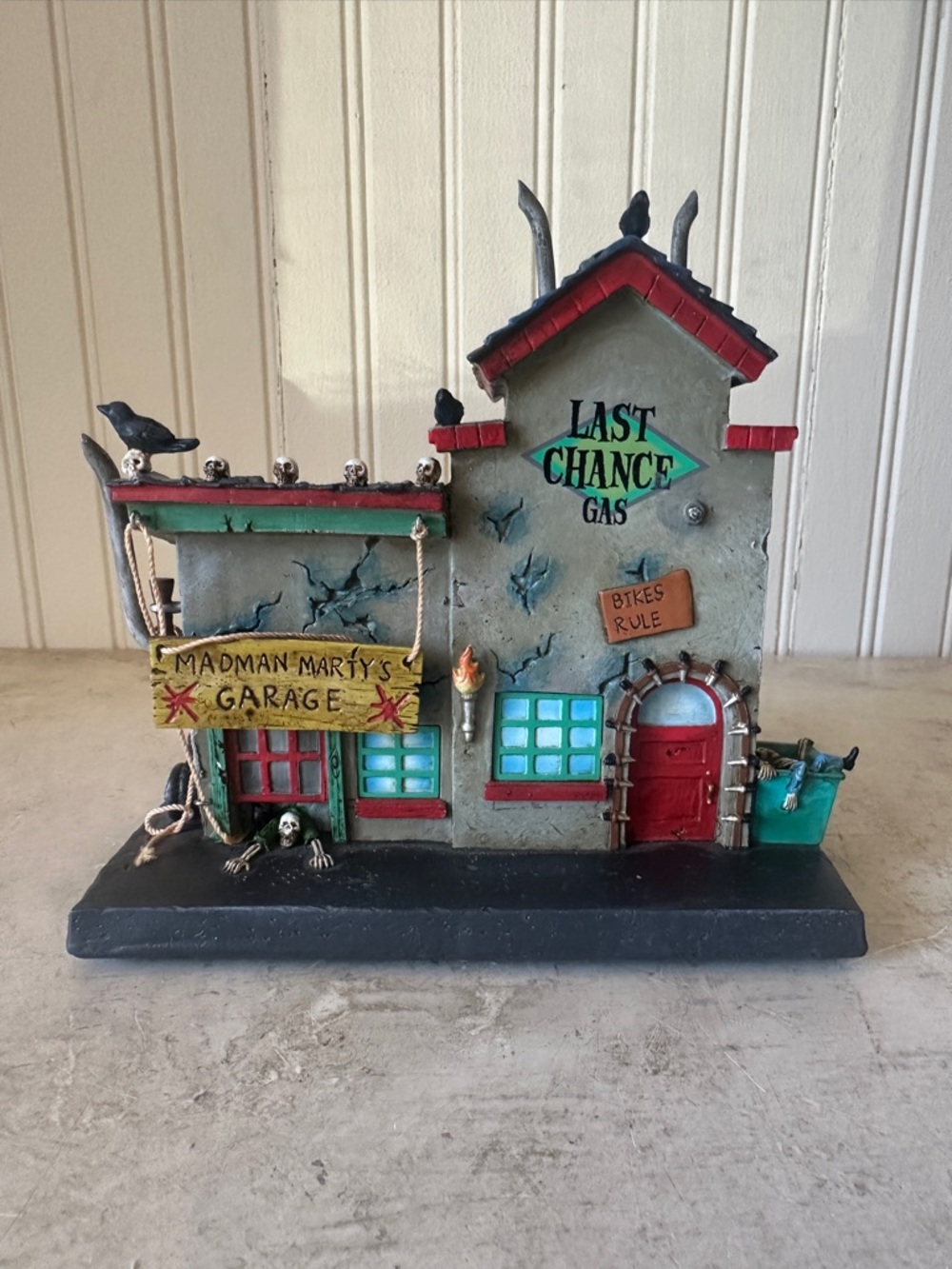 HAWTHORNE VILLAGE Marty's Garage Last Chance Gas Biker Death Valley Halloween